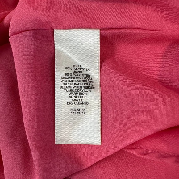 Eliza J Floral Print Halter Maxi Dress Chiffon Sleeveless Long Formal Gown Pink - Picture 12 of 13